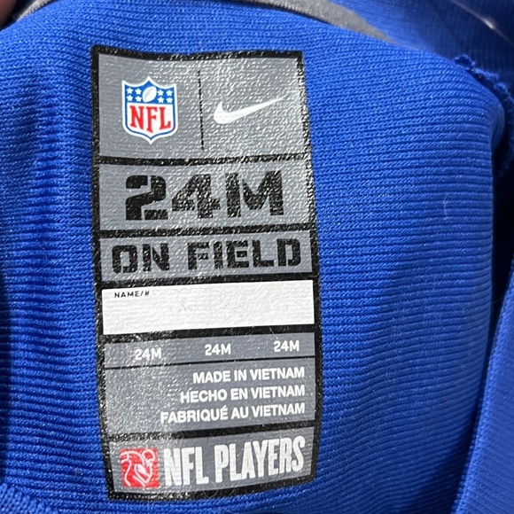 Saquon Barkley New York Giants NFL Football Sports Jersey Youth New 24 Months - Picture 5 of 5